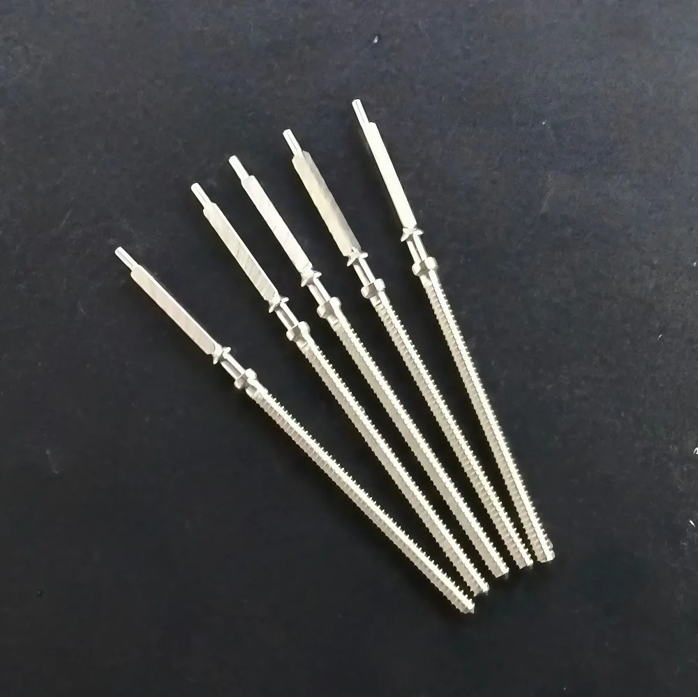 High Quality Steel Watch Stem China NH35 Movement Stem 1PCS 2PCS 5PCS  Watch Stem Spare Parts image 3
