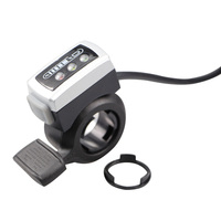 3 LED Lights Battery Indicate E-bike Finger Thumb Throttle WUXING Model 106DX Cable Length 1600mm Electric Bike Accelerator