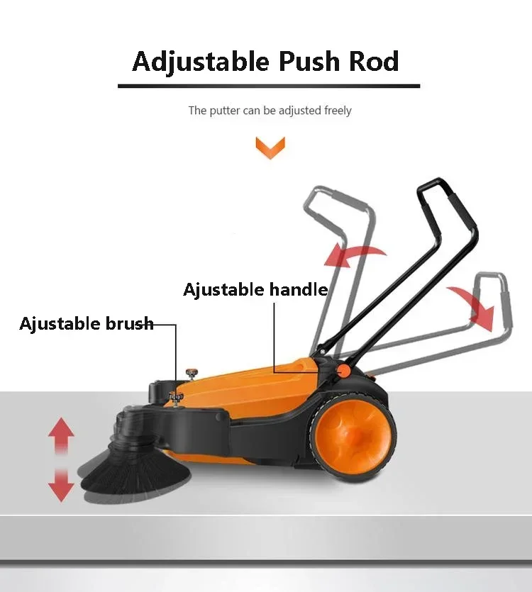 Hot sales mechanical road sweeper brush machine street cleaning tools