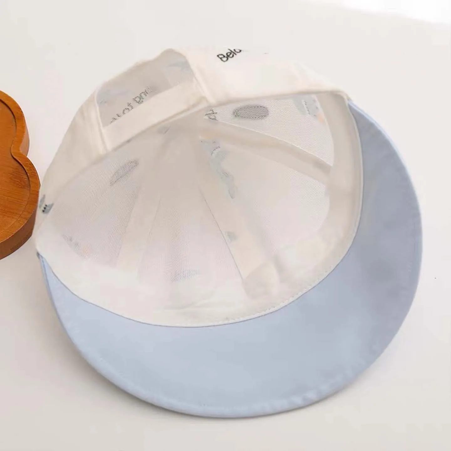 Baby three-dimensional printed small dinosaur soft brimmed baseball cap with patchwork embroidery and cute and playful design view 5