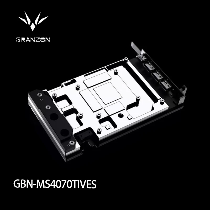 

Водяной блок Granzon GBN-MS4070TIVES для графической карты MSI GeForce RTX 4070 Ti VENTUS 3X 12G OC / реактивный микроводяной путь 0,3 мм