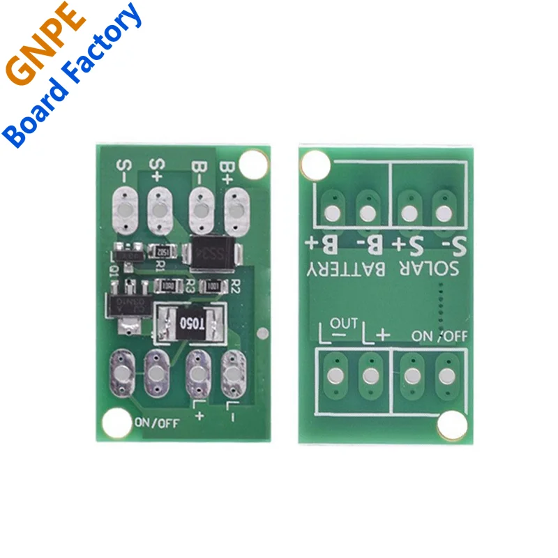 Solar controller for charging circuit of solar-powered lights universal type for 3.2/3.7/4/11.1/12V