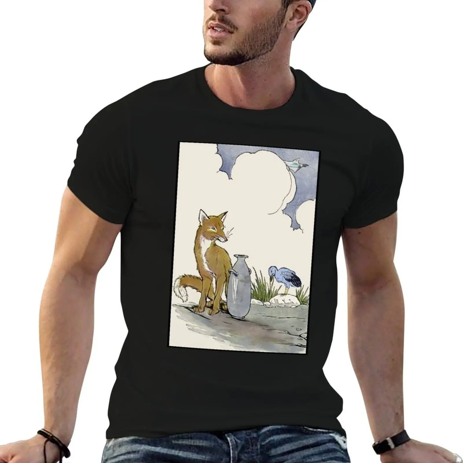 T-shirt Fox, Falco et The Jar of Truth, T-shirt de sport d'été à séchage rapide
