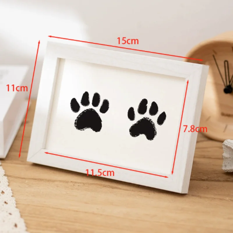 Haustier-Hund- und Katzenpfotenabdruck-Stempelset, sicher, ungiftig, für Baby-Handabdrücke, abwaschbar, leicht zu reinigen, DIY-Fußabdrücke, Haustier-Souvenirs, Top-Bewertung – Detail 18
