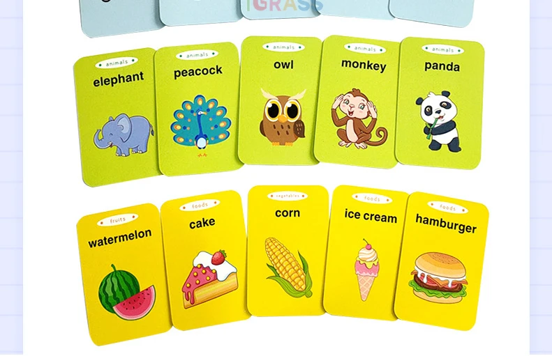 Lernspielzeug für Sprache und Lesekompetenz, sprechende Lernkarten, Kinderspiele, Hörbuch, Geschenk, russisches Alphabet, Spanisch, Französisch – Detail 9