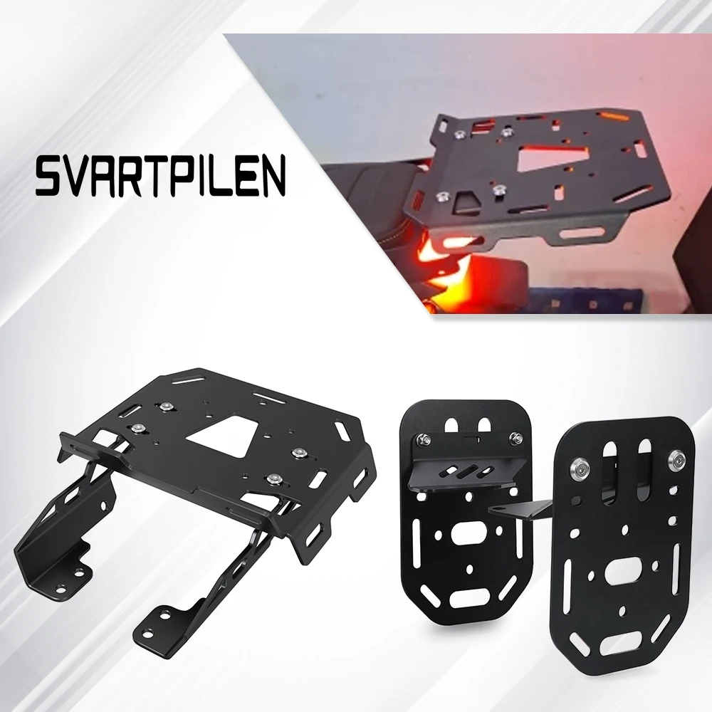 

2024 Motorcycle Side Panniers Rack & Rear Luggage Racks Set For Husqvarna Vitpilen 250 401 Svartpilen 125 200 250 401 2018-2023