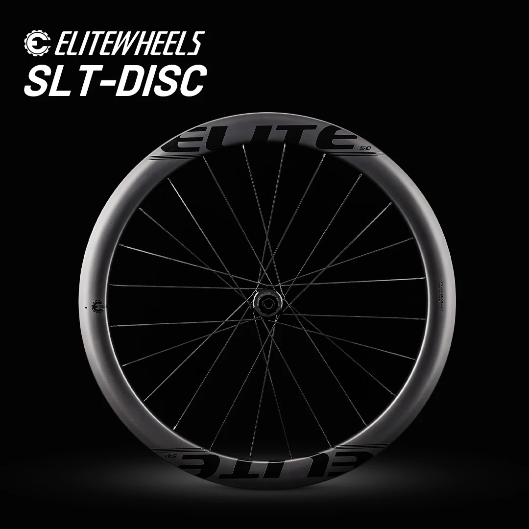 

ELITEWHEELS SLT Road Disc Carbon Wheels Ceramic Bearing Center Lock Hub 1423 Spoke Bicycle Cycling Wheelset