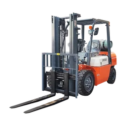 China Hydraulic 2 Tons Electric forklift With Heated Cab Economical Semi Electric forklift Customization