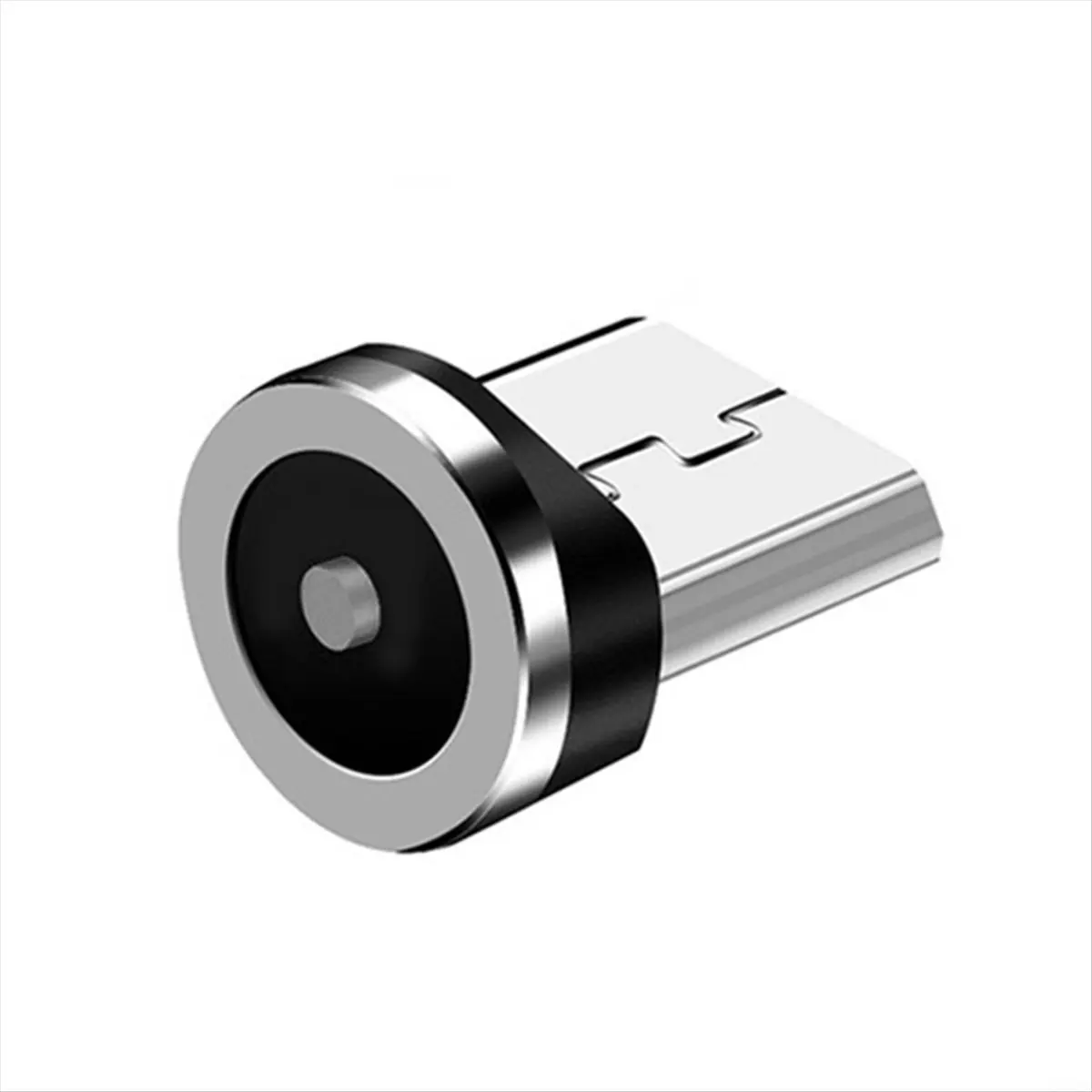 Fashion Round Magnetic Cable Plug 8 Pin mini USB Plugs Fast Charging Phone Magnet Charger Plug