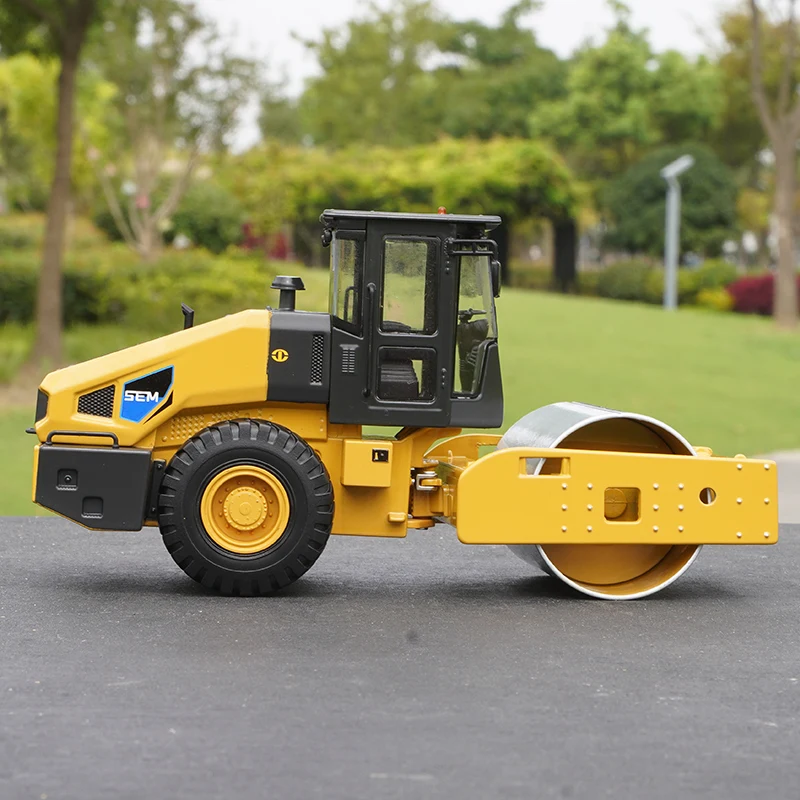 

1:35 Original Sangong Machinery SEM Single Steel Roller Model, Mechanical Engineering Vehicle Alloy Model