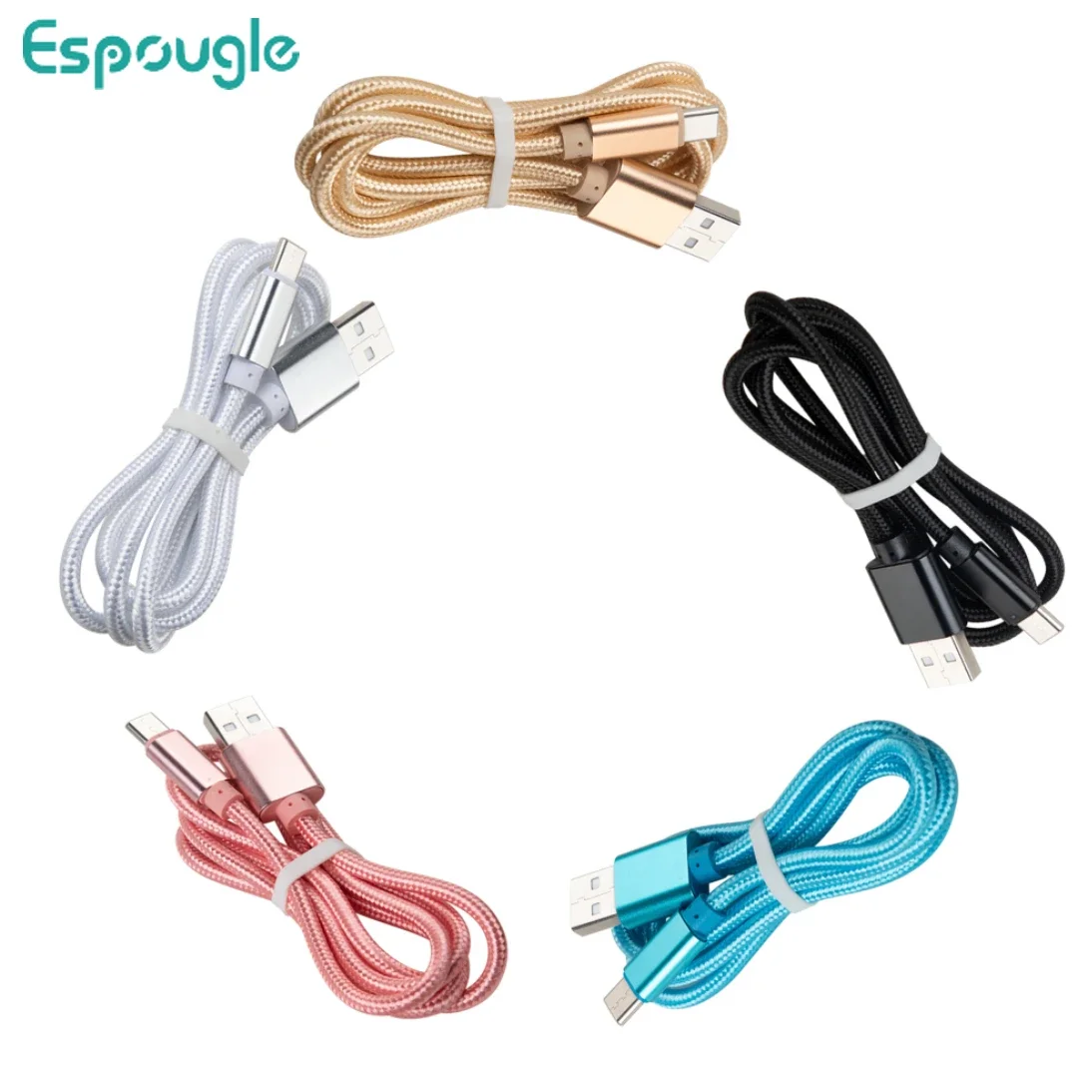 

Micro USB Cable Nylon Fast Charging Data Sync Cables for Samsung S7 S6 S5 S4 Huawei Xiaomi Sony Phone Charger Cord 1M/2M/3M