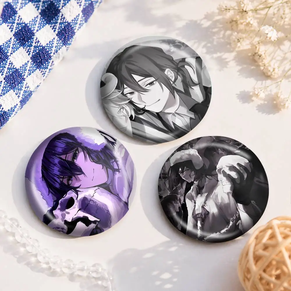 A-Sigma F-Fyodor D-Gogol Pins, Cartoon Brooches, Badge Gifts, Clothing, Backpacks, Stationery, Accessories - view 4
