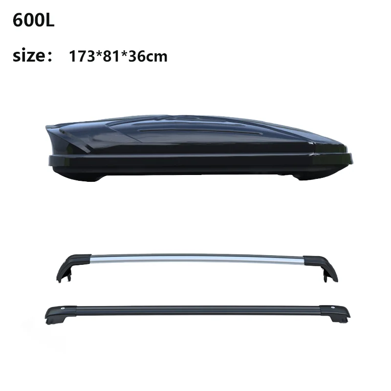 

Factory Wholesale Car Roof Top Box ABS Car Roof Box Universal Large 600L Capacity Waterproof Car Roof Box