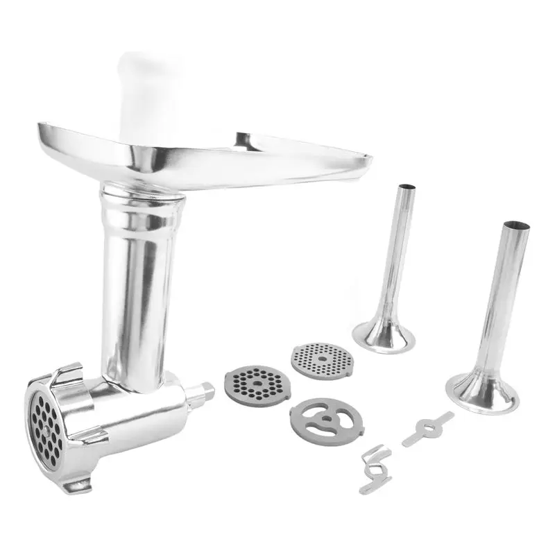 AEE2-Metal Food Grinder Attachment For Kitchenaid Stand Mixers, Meat Grinder Attachment Kitchen Tools