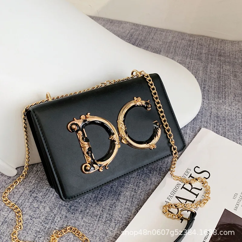 

2025 Evening Square Bag, Luxe Chain Strap Purse for Women, Chic Shoulder Crossbody, Versatile Party Tote, Textured Sling Bag