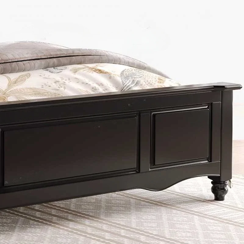 

Кожаные европейские каркасы кроватей Queen, современная белая деревянная платформа, каркас двуспальной кровати, безопасный замок для сна, Cama De Casal, скандинавская мебель