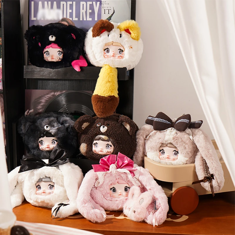 

Nommi Collecting Cutie Bag Series Blind Box Toy Nommi Plush Crossbody Bag Mystery Box Action Figure Vinyl Doll Surprise Bag Gift