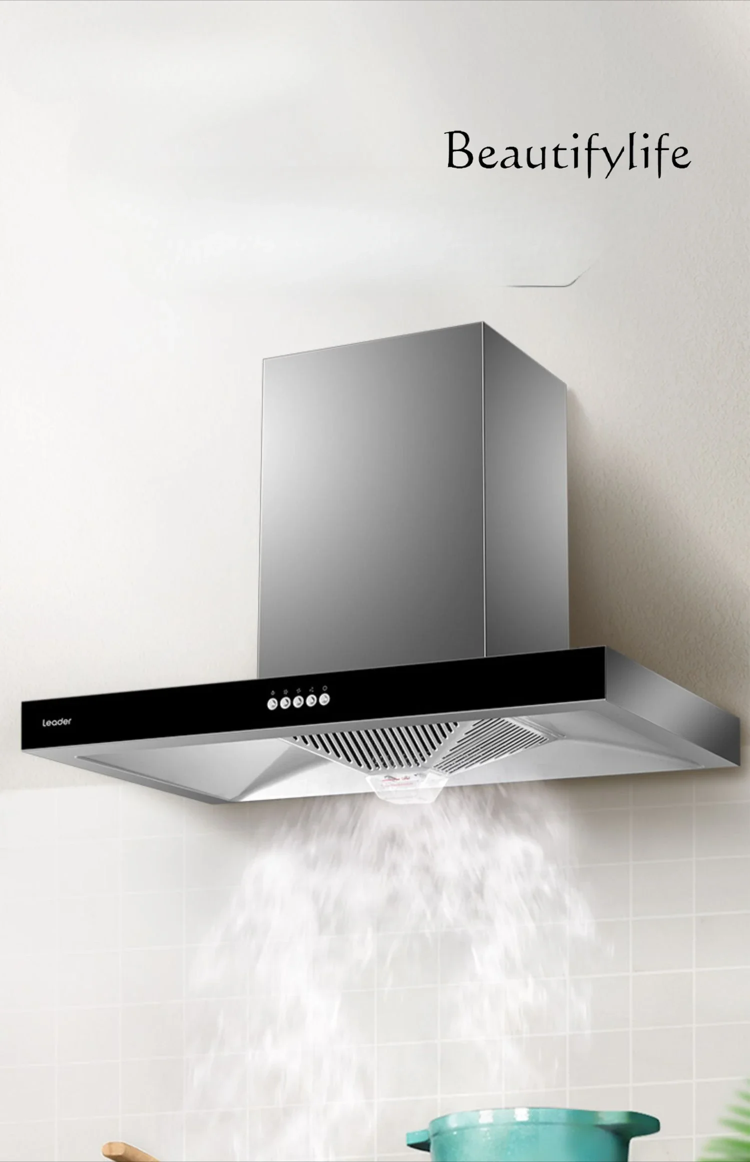 European-Style Simple Range Hood Household Kitchen Top Suction Large Suction Range Hood