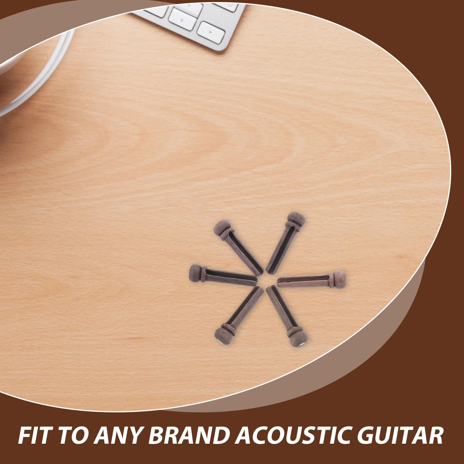 

guitar bridge pin Guitar end pin Guitar pin set guitar pin Wood guitar pin