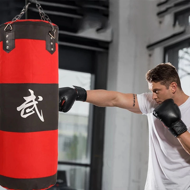 2026 Home Gym  Sandbag Kick Muay Thai Sand Bag Hanging Punching Bags for Men Womenpromote sales