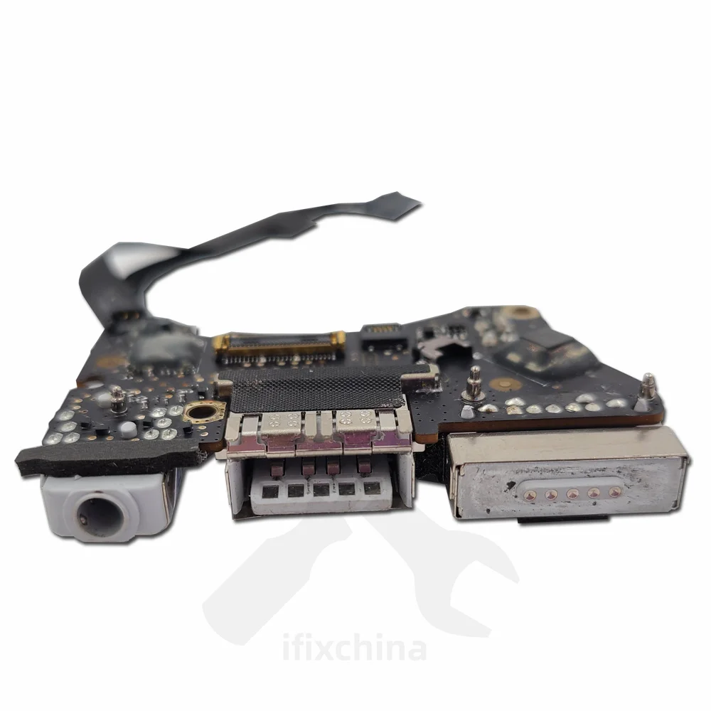 Placa de E/S A1465 genuina para Macbook Air de 11 pulgadas, placa de Audio de alimentación USB, conector dc 820-3213-A + Cable Flex 821-1475-A, año 2012