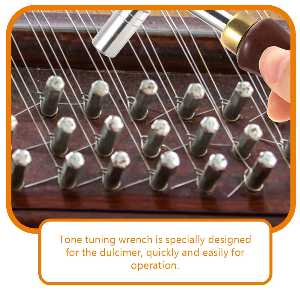 

2pcs Wrench Tuning Tuner Piano Tuning Spanner Parts Stainless Steel Piano Spanner Adjustable Key Guitar Parts Accessory