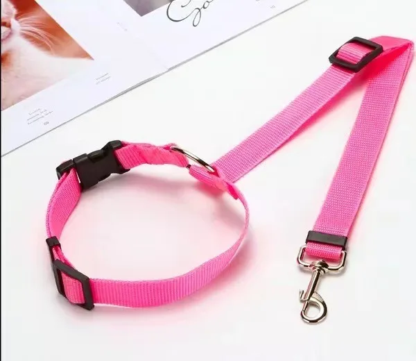 Adjustable Pet Car Seat Belt – Nylon Safety Restraint — detail image 13
