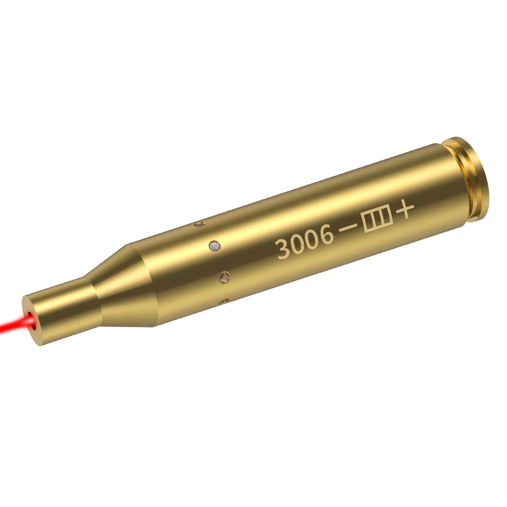 2024 Laser-r Bore Sight.3006 Cal Red Laser-r Boresighter End Barrel für Revolver Pistolen Gewehrluftpistolen