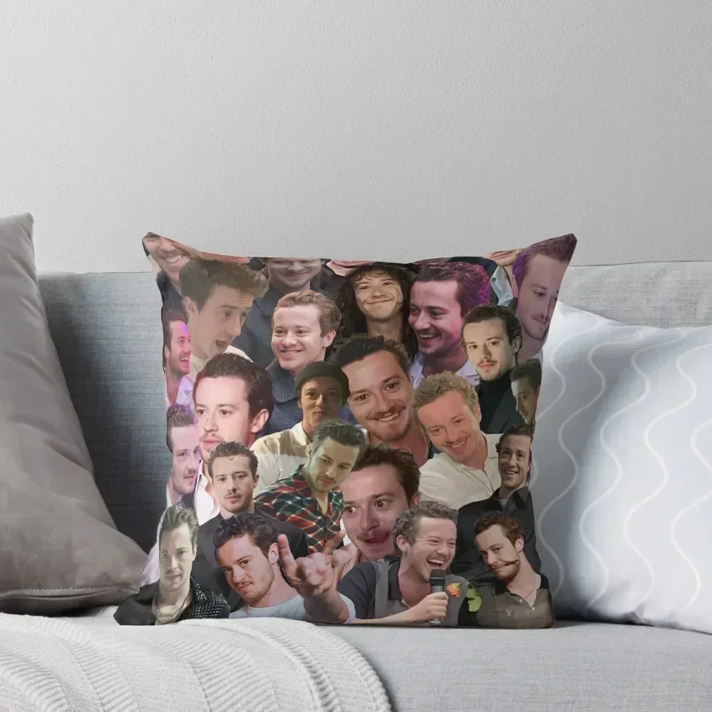 

Joseph Quinn Photo Collage Throw Pillow Sofa Cushion Cover Cushion Cover For Sofa Decorative Cushions For Living Room pillow
