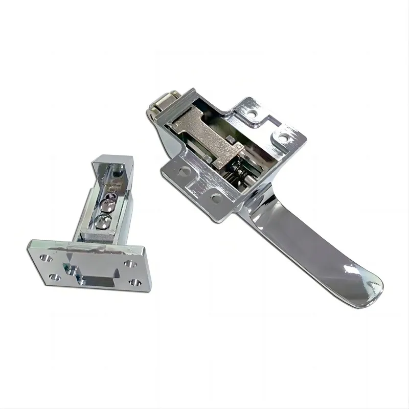 Zinc Alloy Freezer Oven Door Lock Adjustable Handle XL-1061/1050For Oven Freezer Cold Storage Electric Furnace Door Parts