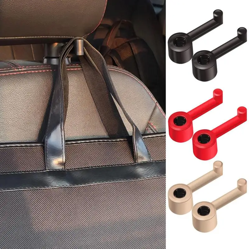 Car Headrest Storage Hooks Universal Auto Headrest Mount Storage Holder Automobile Seat Headrest Hook Interior Storage Decors