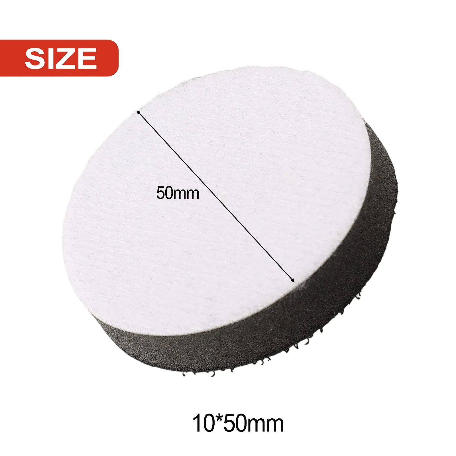 1 個ソフト密度スポンジインターフェースパッド保護スポンジクッションバッファバッキングパッド 2-6 インチ電動工具部品研磨用