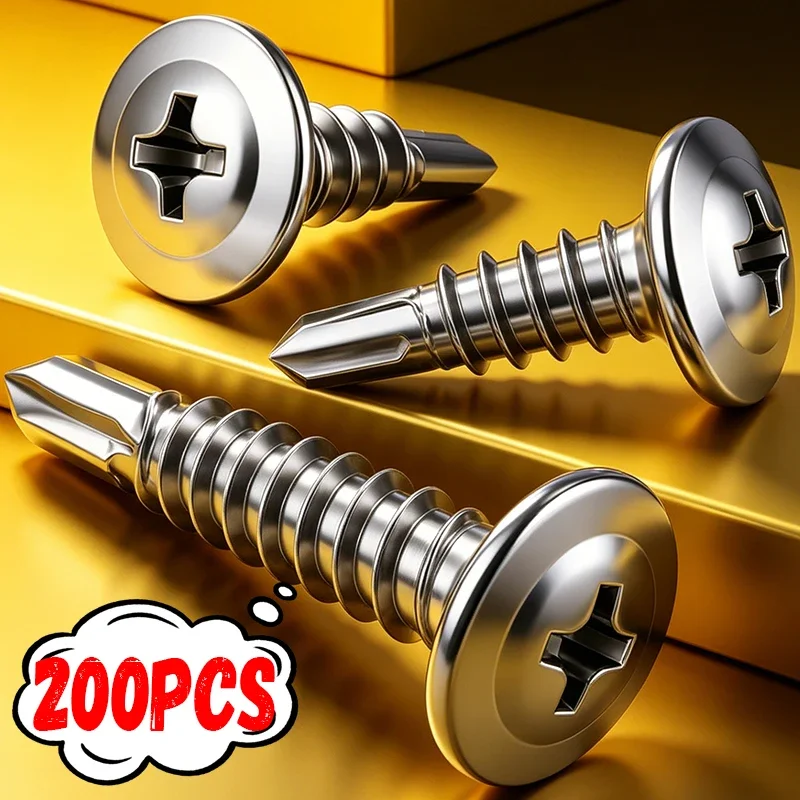 Stainless Steel Self-tapping Screws Self Drilling Screw Meta
