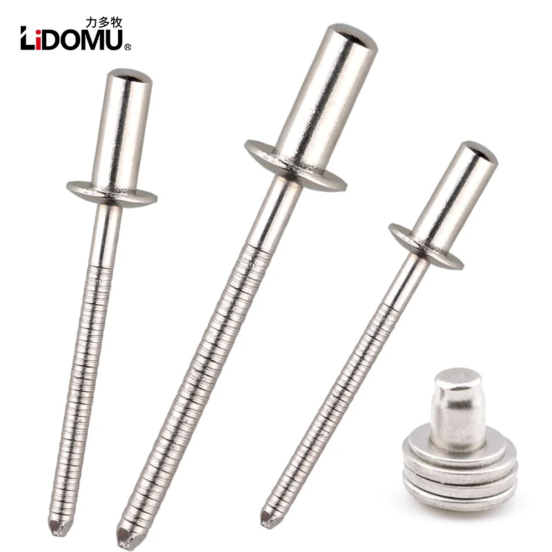 500Pcs  Water-proof Sealed Stainless Steel Rivets