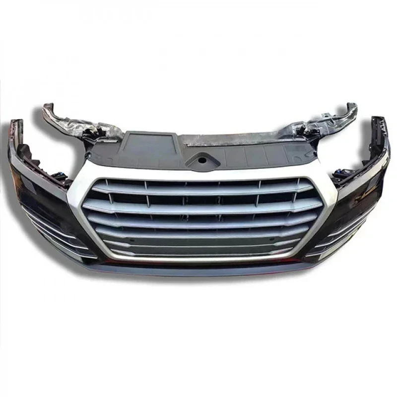 Upgrade Bumper Assemb Includes Grille Radiator Fan Parking Sensing Front Body Fittings Fit Q5 2017-2020 Mods