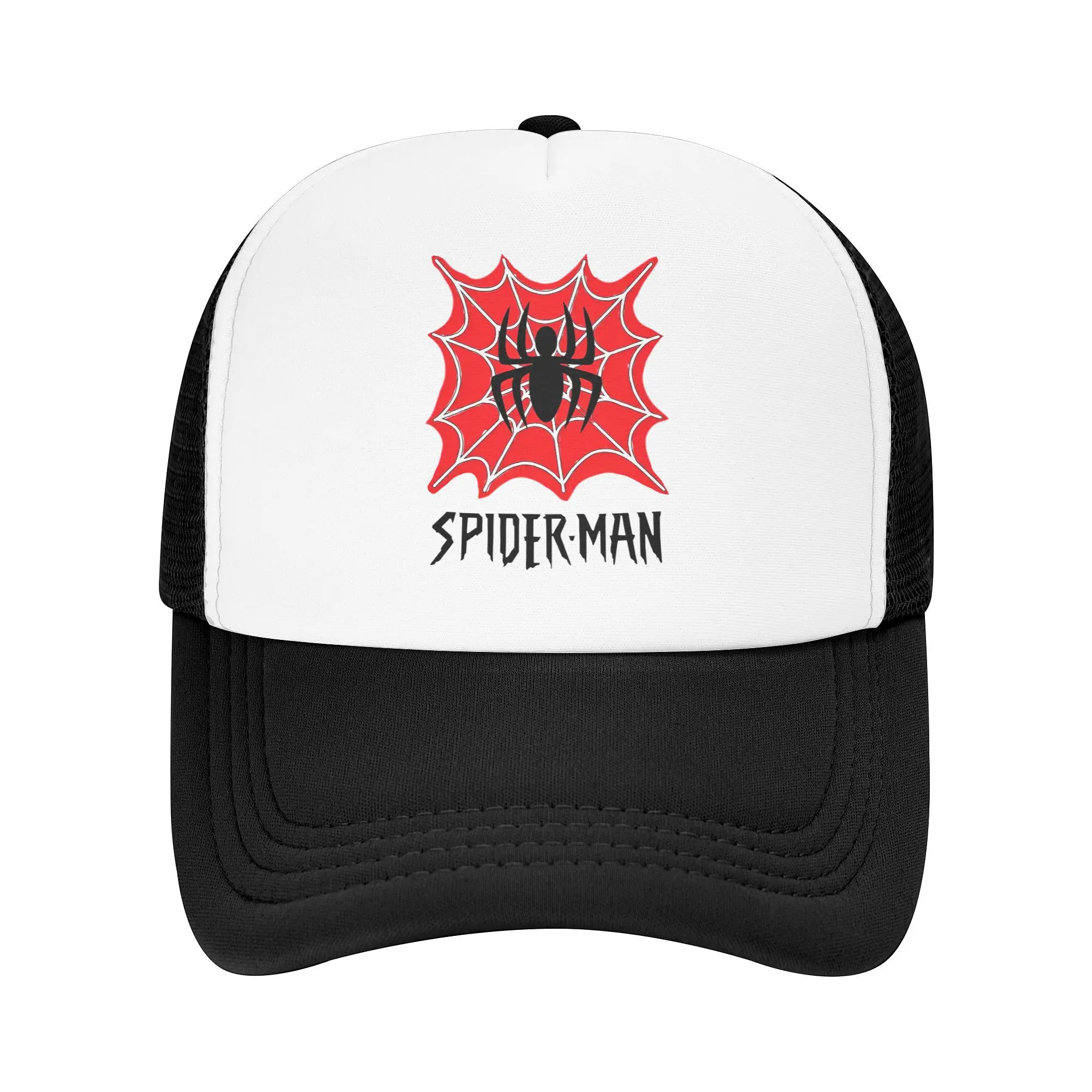 Spider Man Spider-Man Mesh Caps Outfit for Unisex Adjustable Baseball Cap Mesh-Back Cooling Breathable Hats