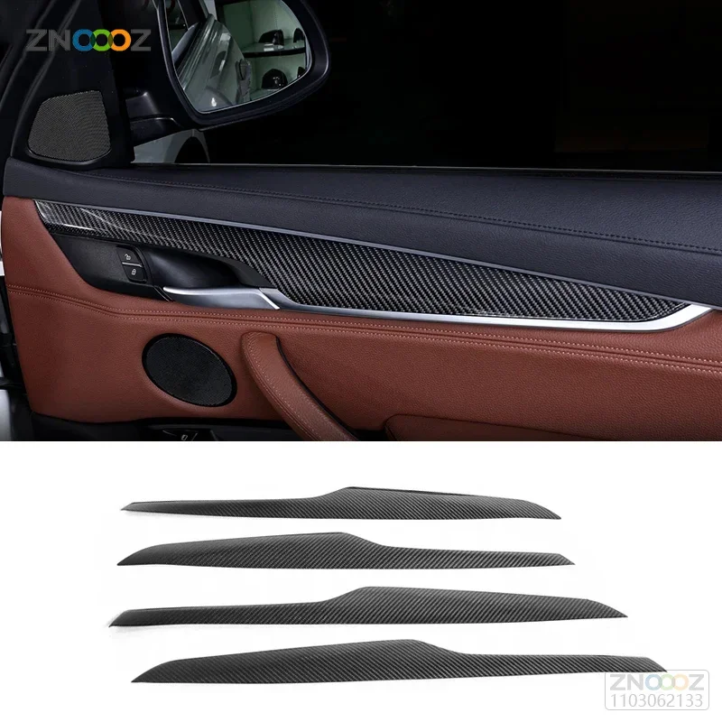 Koolstofvezel Bekleding Voor Bmw X6 F16 2014-2019 Serie Interieuraccessoires Voor Deurbekleding