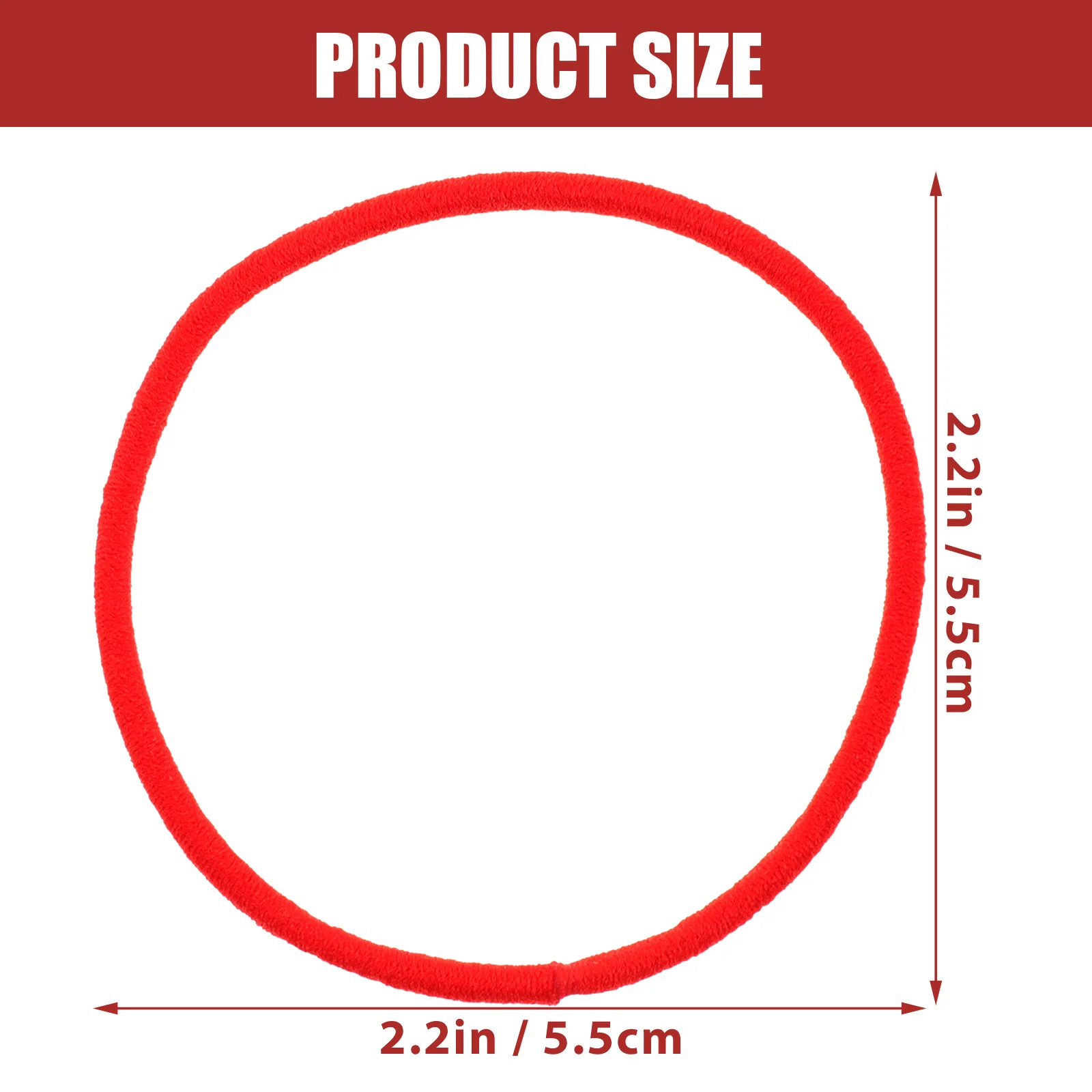 100 قطعة من أربطة مطاطية رفيعة ملونة للشعر، ربطات شعر ناعمة قابلة للتمدد لتسريحات الشعر اليومية وإكسسوارات الحفلات