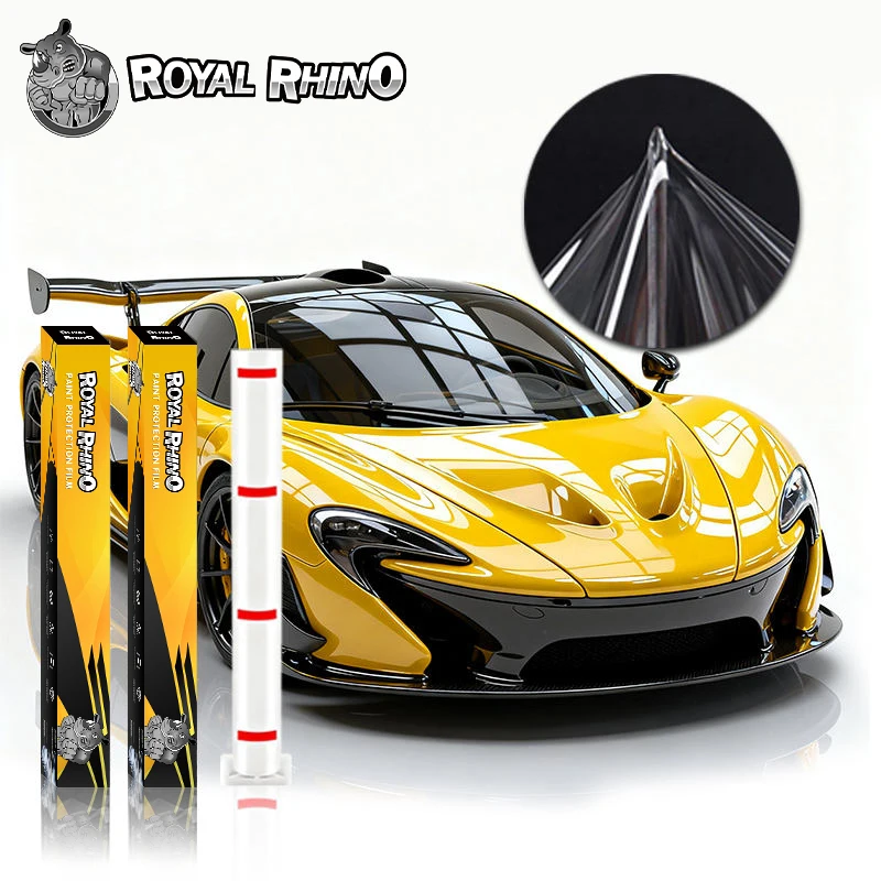 

Warranty 10 Years Glossy Transparent TPU PPF Car Wrap Paint Protection Film Anti-Scratch Anti-Yellowing Hydrophobic 1.52*15M