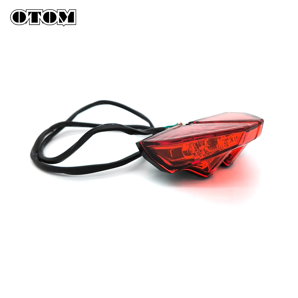 OTOM Motorcycle Tail Light Taillight Rear Brake Stop Lights License Plate Lamp Turn Signal Lights For KTM EXC EXCF XCW XCFW XWF