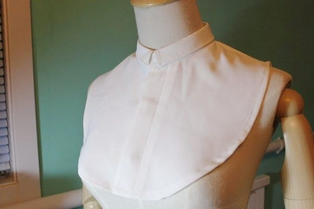 Retro Fake Collar Shirt-style Small Square Collar Ultra-small Collars White and Black Original Style Fake Collars for Women