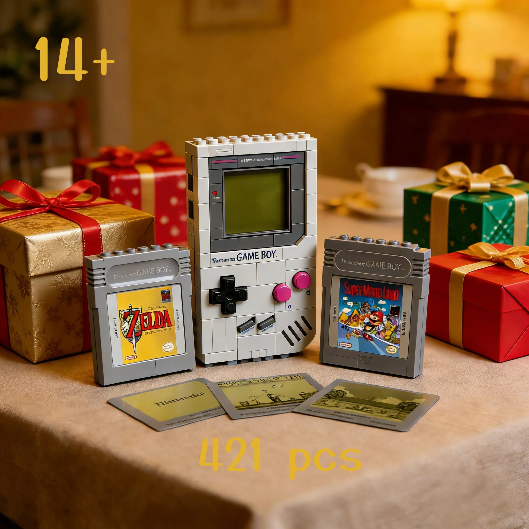 

Best Seller 72046 Game Console Super Game Boy Toy Creative DIY Building Blocks Bricks 421PCS Gift for Lovers As Home Decoration