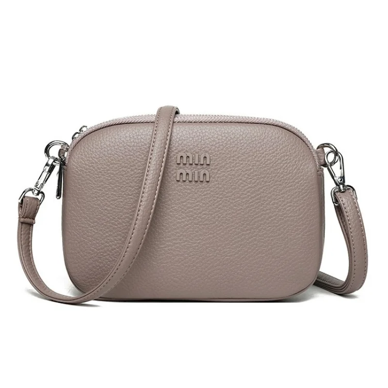 

Женская сумка из льняной кожи с элегантным римом, прочным, просторным, мягким, изысканным внешним видом ​