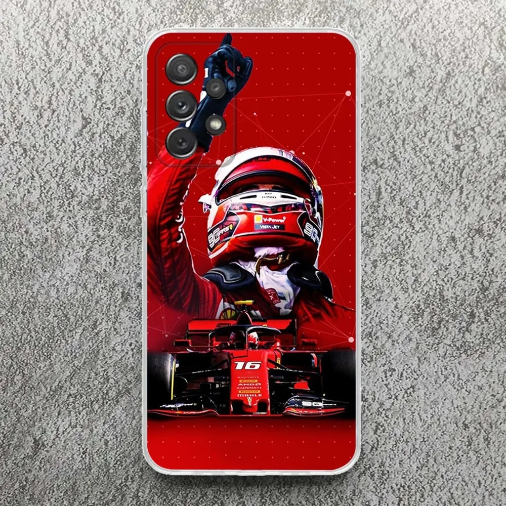 C- Charles Leclerc 16 F1 Phone Case For Samsung,Galaxy,S20,S21,S22,S23,Fe,Lite,Plus,Ultra Note Shell - Image 2