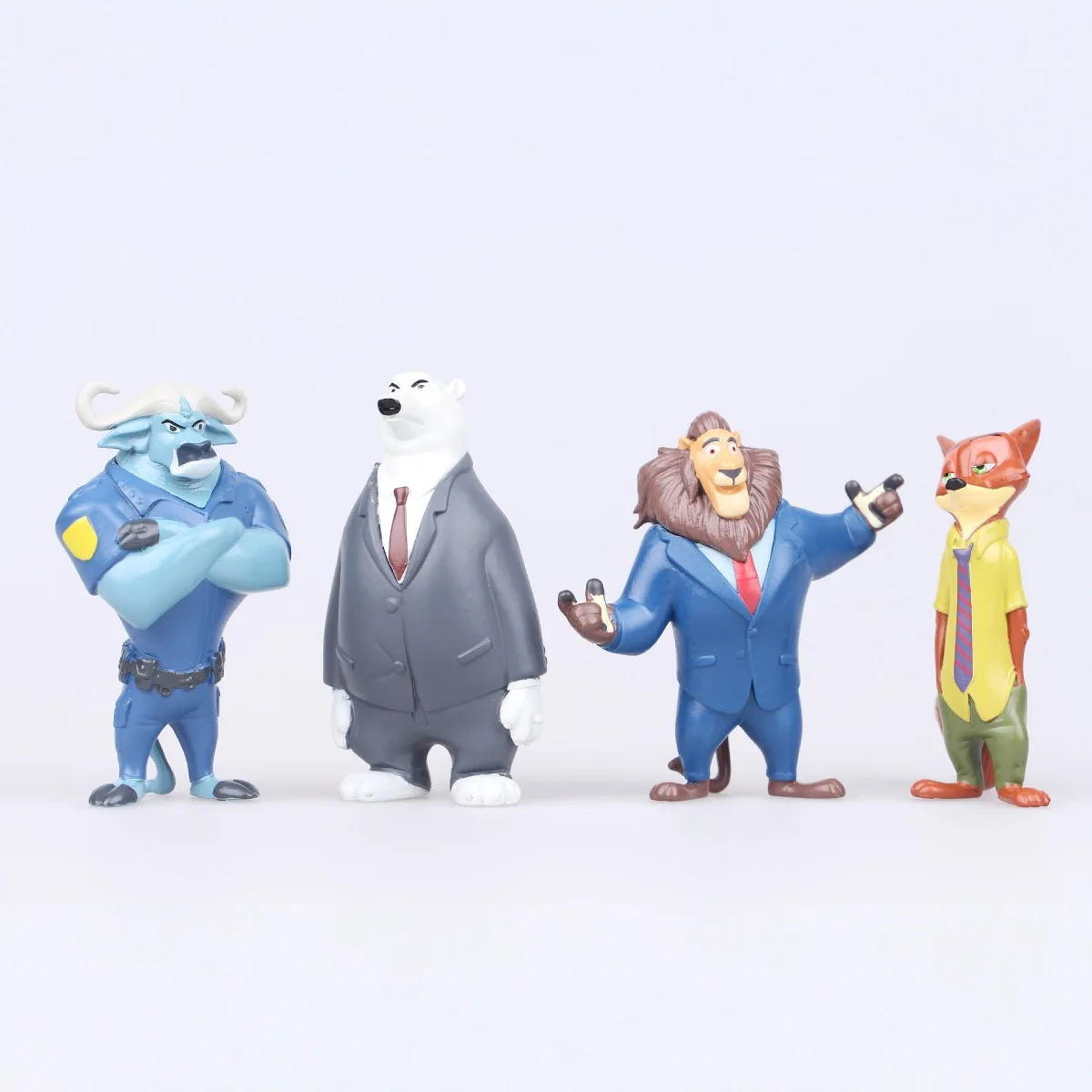 Disney 12 pièces/ensemble Zootopia animaux lapin Judy Hopps renard Nick Wilde Collection figurine jouets figurines cadeau