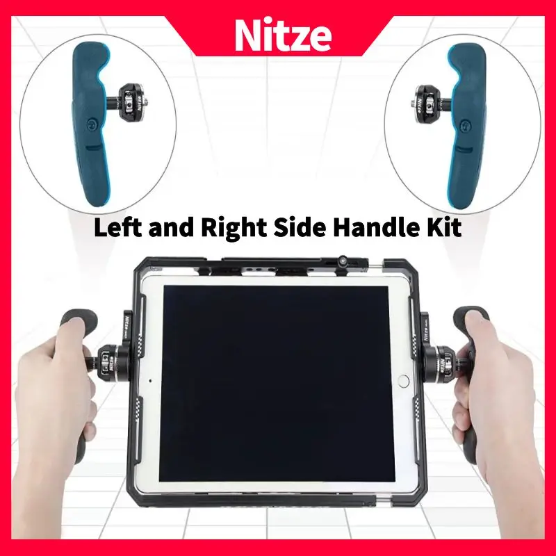 Imagem -06 - Nitze Kit Lado Esquerdo e Direito Handle Arri Rosette para Monitor Smartphone Câmera Cages Pa32a