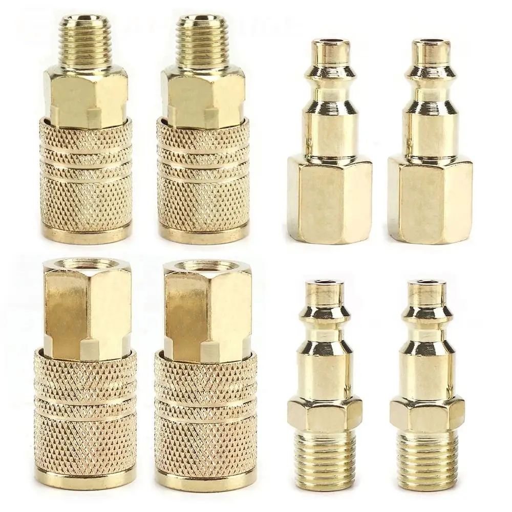 1Pcs Compressor Connector Tool Quick Coupler Tool Coupling Adapter Quick Release 1/4