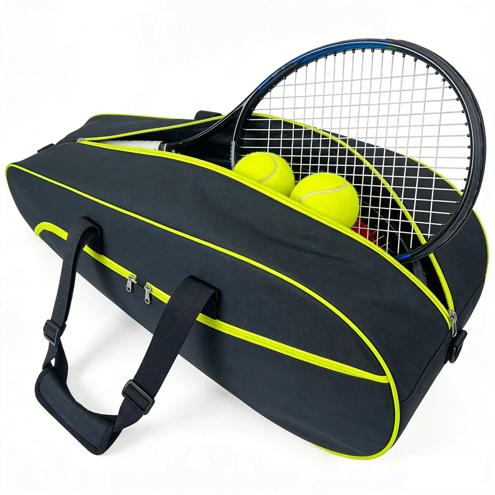 3-6 Pieces Tennis Backpack Large Capacity Tennis Rackets Bag Badminton Gymbag Squash Racquet Bag with Separated Shoes Bag