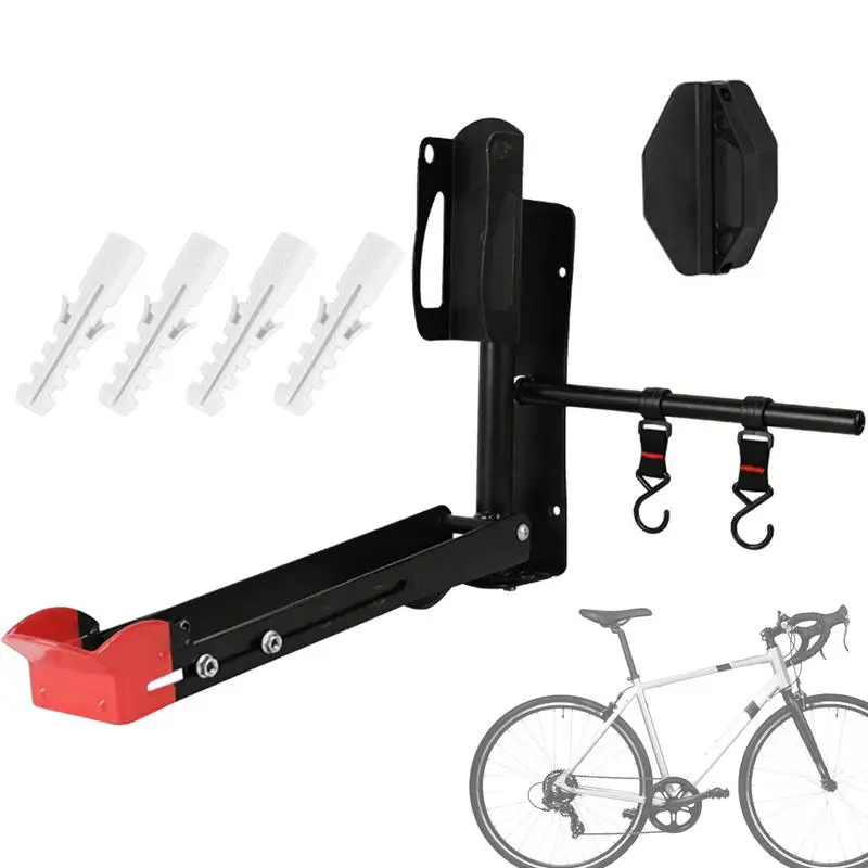 

Garage Cycle Holder No-Lifting Swivel Cycle Racks Wall-Mounted Indoor Cycle Hanger Vertical Garage Cycle Hanger Folding With