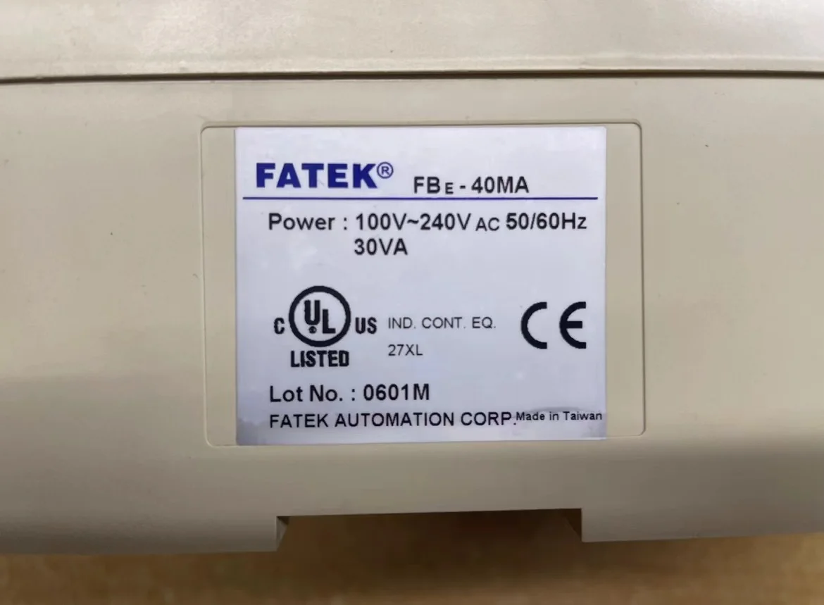 Used  FBE-40MA  PLC  module  in good working condition